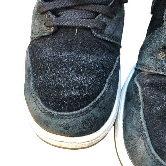 RARE 2016 Nike Air Jordan 1 Retro High Heiress Black Suede Size 6 - Picture 15 of 16